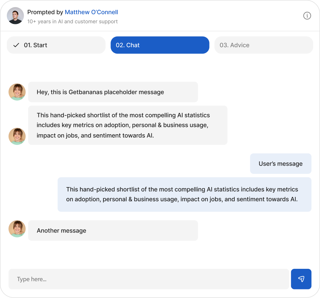 Show Personalized Recommendations